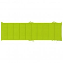 Acquista Cuscino per Lettino Prendisole Verde Brillante 186x58x3 cm con riferimento GHV-314169 della ditta GARDENHOME