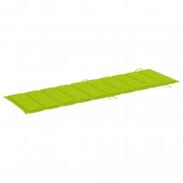 Acquista Cuscino per Lettino Prendisole Verde Brillante 186x58x3 cm con riferimento GHV-314169 della ditta GARDENHOME