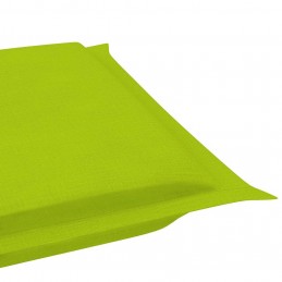 Acquista Cuscino per Lettino Prendisole Verde Brillante 186x58x3 cm con riferimento GHV-314169 della ditta GARDENHOME