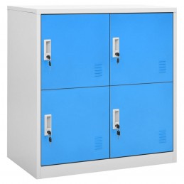 Acquista Armadietti e Chiavi 5pz Grigio Chiaro Blu 90x45x92,5cm Acciaio con riferimento GHV-3095228 della ditta GARDENHOME