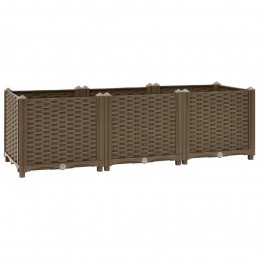 Acquista Fioriera Rialzata 120x40x38 cm in Polipropilene con riferimento GHV-316517 della ditta GARDENHOME