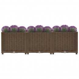 Acquista Fioriera Rialzata 120x40x38 cm in Polipropilene con riferimento GHV-316517 della ditta GARDENHOME