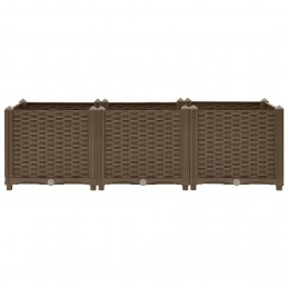 Acquista Fioriera Rialzata 120x40x38 cm in Polipropilene con riferimento GHV-316517 della ditta GARDENHOME
