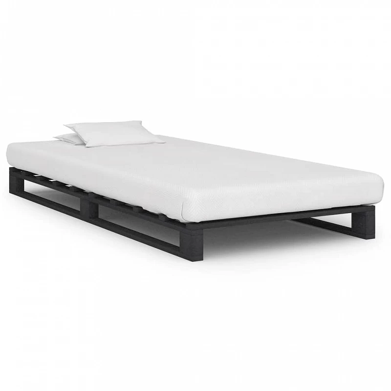 Acquista Giroletto in Pallet Grigio Legno Massello di Pino 100x200 cm con riferimento GHV-285249 della ditta GARDENHOME