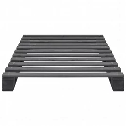 Acquista Giroletto in Pallet Grigio Legno Massello di Pino 100x200 cm con riferimento GHV-285249 della ditta GARDENHOME