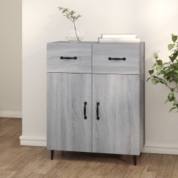 Acquista Credenza Grigio Sonoma 69,5x34x90 cm in Legno Multistrato con riferimento GHV-817361 della ditta GARDENHOME