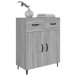 Acquista Credenza Grigio Sonoma 69,5x34x90 cm in Legno Multistrato con riferimento GHV-817361 della ditta GARDENHOME