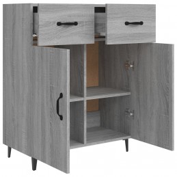 Acquista Credenza Grigio Sonoma 69,5x34x90 cm in Legno Multistrato con riferimento GHV-817361 della ditta GARDENHOME
