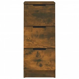 Acquista Credenze 2 pz Rovere Fumo 30x30x70 cm in Legno Multistrato con riferimento GHV-817013 della ditta GARDENHOME