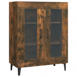 Acquista Credenza Rovere Fumo 69,5x34x90 cm in Legno Multistrato con riferimento GHV-817336 della ditta GARDENHOME