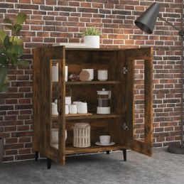 Acquista Credenza Rovere Fumo 69,5x34x90 cm in Legno Multistrato con riferimento GHV-817336 della ditta GARDENHOME