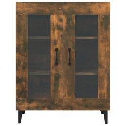 Acquista Credenza Rovere Fumo 69,5x34x90 cm in Legno Multistrato con riferimento GHV-817336 della ditta GARDENHOME