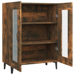 Acquista Credenza Rovere Fumo 69,5x34x90 cm in Legno Multistrato con riferimento GHV-817336 della ditta GARDENHOME