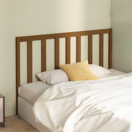 Acquista Testiera per Letto Miele 126x4x100 cm in Legno Massello di Pino con riferimento GHV-817683 della ditta GARDENHOME