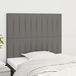 Acquista Testiera 2 pz Grigio Scuro 90x5x78/88 cm in Tessuto con riferimento GHV-3116553 della ditta GARDENHOME