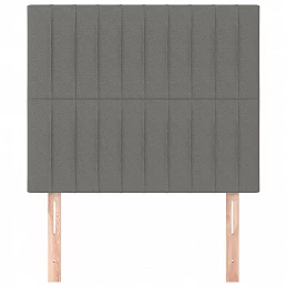 Acquista Testiera 2 pz Grigio Scuro 90x5x78/88 cm in Tessuto con riferimento GHV-3116553 della ditta GARDENHOME