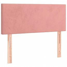 Acquista Letto a Molle con Materasso e LED Rosa 120x200 cm in Velluto con riferimento GHV-3134278 della ditta GARDENHOME