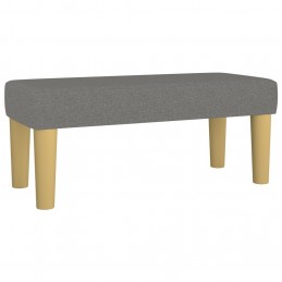 Acquista Giroletto a Molle con Materasso Grigio Scuro 90x200 cm Tessuto con riferimento GHV-3137286 della ditta GARDENHOME