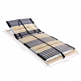 Acquista Rete a Doghe 7 Zone con 42 Doghe 70x200 cm con riferimento GHV-246467 della ditta GARDENHOME