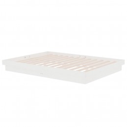 Acquista Giroletto Bianco in Legno Massello 140x190 cm con riferimento GHV-819953 della ditta GARDENHOME