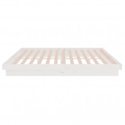Acquista Giroletto Bianco in Legno Massello 140x190 cm con riferimento GHV-819953 della ditta GARDENHOME