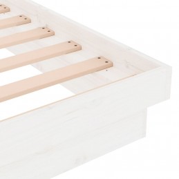 Acquista Giroletto Bianco in Legno Massello 140x190 cm con riferimento GHV-819953 della ditta GARDENHOME