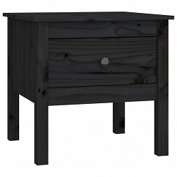 Acquista Tavolini 2 pz Neri 50x50x49 cm in Legno Massello di Pino con riferimento GHV-813803 della ditta GARDENHOME