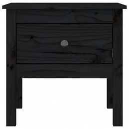 Acquista Tavolini 2 pz Neri 50x50x49 cm in Legno Massello di Pino con riferimento GHV-813803 della ditta GARDENHOME