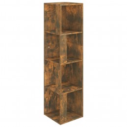 Acquista Scaffale Angolare Rovere Fumo 33x33x132 cm Legno Multistrato con riferimento GHV-816023 della ditta GARDENHOME