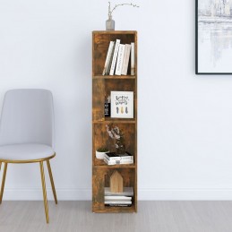 Acquista Scaffale Angolare Rovere Fumo 33x33x132 cm Legno Multistrato con riferimento GHV-816023 della ditta GARDENHOME