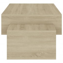 Acquista Tavolino da Salotto Rovere Sonoma 105x55x32 cm in Truciolato con riferimento GHV-808525 della ditta GARDENHOME