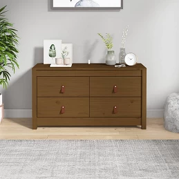 Acquista Armadietto Miele 100x40x54 cm in Legno Massello di Pino con riferimento GHV-821777 della ditta GARDENHOME