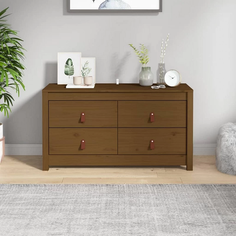 Acquista Armadietto Miele 100x40x54 cm in Legno Massello di Pino con riferimento GHV-821777 della ditta GARDENHOME