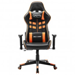 Acquista Sedia da Gaming Nera e Arancione in Similpelle con riferimento GHV-20508 della ditta GARDENHOME