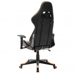 Acquista Sedia da Gaming Nera e Arancione in Similpelle con riferimento GHV-20508 della ditta GARDENHOME