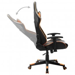 Acquista Sedia da Gaming Nera e Arancione in Similpelle con riferimento GHV-20508 della ditta GARDENHOME