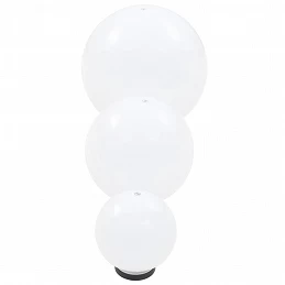 Acquista Set Lampade a LED Sferiche 3 pz in PMMA 20/30/40cm con riferimento GHV-50659 della ditta GARDENHOME