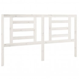 Acquista Testiera per Letto Bianca 166x4x100cm in Legno Massello di Pino con riferimento GHV-818831 della ditta GARDENHOME