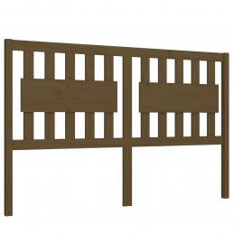 Acquista Testiera per Letto Miele 155,5x4x100 cm Legno Massello di Pino con riferimento GHV-818578 della ditta GARDENHOME