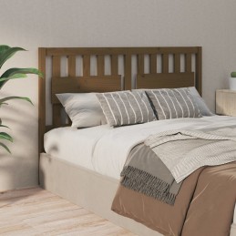 Acquista Testiera per Letto Miele 155,5x4x100 cm Legno Massello di Pino con riferimento GHV-818578 della ditta GARDENHOME