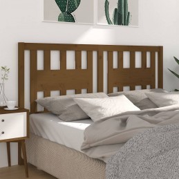 Acquista Testiera per Letto Miele 126x4x100 cm in Legno di Pino con riferimento GHV-818663 della ditta GARDENHOME