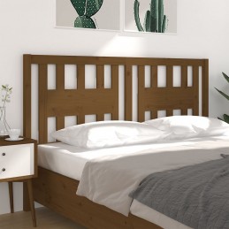 Acquista Testiera per Letto Miele 126x4x100 cm in Legno di Pino con riferimento GHV-818663 della ditta GARDENHOME
