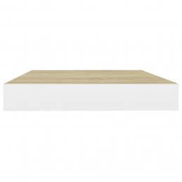 Acquista Scaffali a Parete 2 pz Rovere e Bianco 50x23x3,8 cm in MDF con riferimento GHV-326574 della ditta GARDENHOME