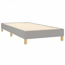 Acquista Letto a Molle Materasso e LED Grigio Chiaro 100x200 cm Tessuto con riferimento GHV-3134013 della ditta GARDENHOME