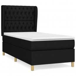 Acquista Giroletto a Molle con Materasso Nero 90x200 cm in Tessuto con riferimento GHV-3128735 della ditta GARDENHOME