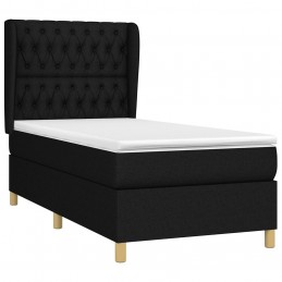 Acquista Giroletto a Molle con Materasso Nero 90x200 cm in Tessuto con riferimento GHV-3128735 della ditta GARDENHOME