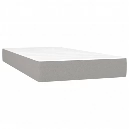Acquista Giroletto a Molle con Materasso Grigio Chiaro 90x200 cm Tessuto con riferimento GHV-3131401 della ditta GARDENHOME