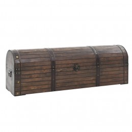 Acquista Baule in Legno Massello Stile Vintage 120x30x40 cm con riferimento GHV-245801 della ditta GARDENHOME