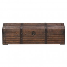 Acquista Baule in Legno Massello Stile Vintage 120x30x40 cm con riferimento GHV-245801 della ditta GARDENHOME