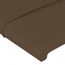 Acquista Testiera 2 pz Marrone Scuro 90x5x78/88 cm in Tessuto con riferimento GHV-346077 della ditta GARDENHOME